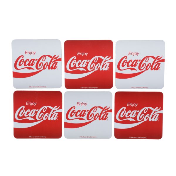 Porta Copos Em Cortiça- Coca Cola