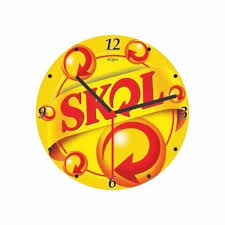 Relógio de Parede - Skol