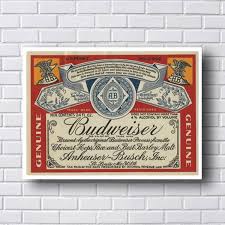 Placa Decorativa - Budweiser