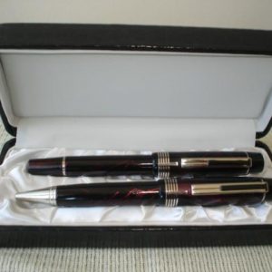 Conjunto de Caneta Esferográfica e Roller Luxo