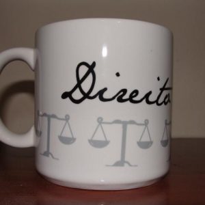 Caneca Chocolate Formatura - Direito