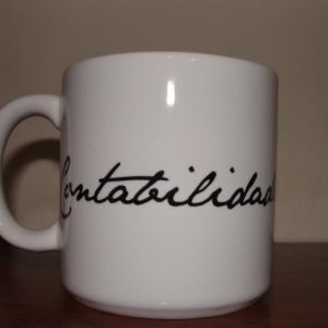 Caneca Chocolate Formatura - Contabilidade