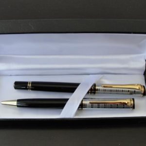 Conjunto de Caneta Esferográfica e Roller