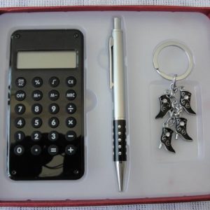 Conjunto de Caneta Esferográfica e Calculadora