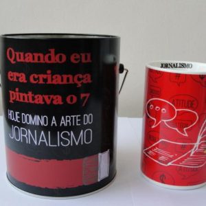 Caneca de Porcelana Formatura - Jornalismo