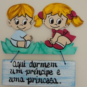 Placa em Madeira