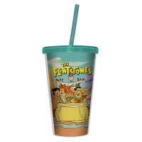 Copo de Acrílico - Flintstones