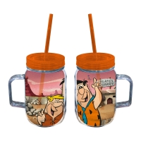 Caneca Jarra Acrílica - Os Flintstones
