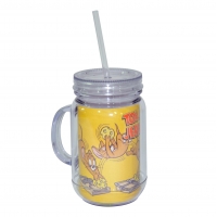Caneca Jarra Acrílica - Tom & Jerry