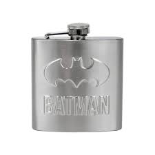 Cantil Inox para Whisky - Batman