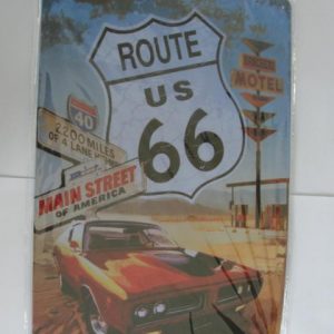 Placa Decorativa Metal