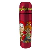 Garrafa Térmica Inox - BamBam e Pedrita