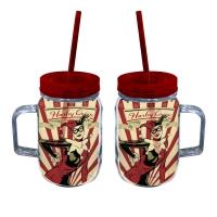 Caneca Jarra Acrílica - Harley Quinn