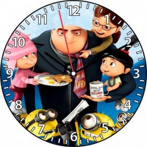 Relógio de Parede - Minions