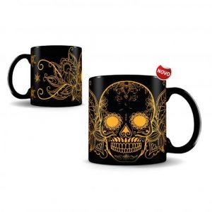 Caneca de Porcelana - Caveira