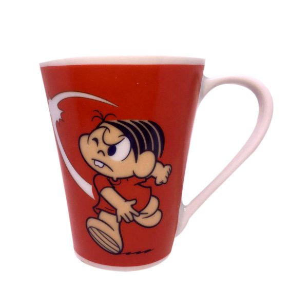 Caneca de Porcelana - Mônica e Sansão