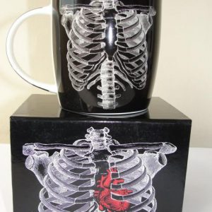 Caneca de Porcelana - Esqueleto