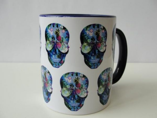 Caneca de Porcelana - Caveira