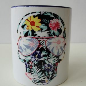 Caneca de Porcelana - Caveira