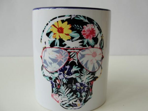 Caneca de Porcelana - Caveira