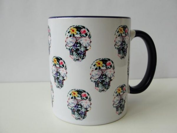 Caneca de Porcelana - Caveira