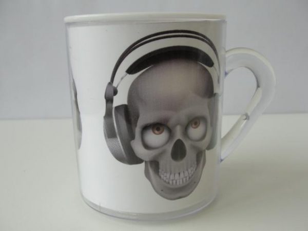 Caneca Acrilica Caveira