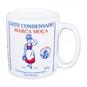Caneca de Porcelana Leite Condensado