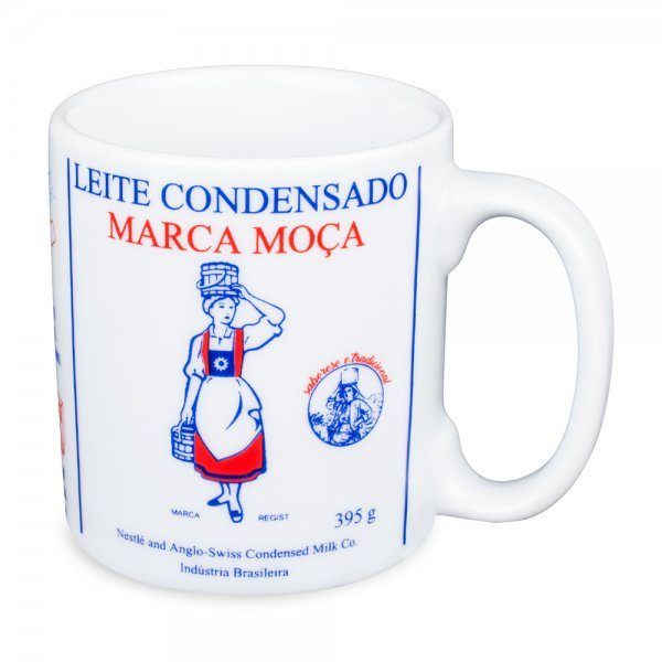 Caneca de Porcelana Leite Condensado