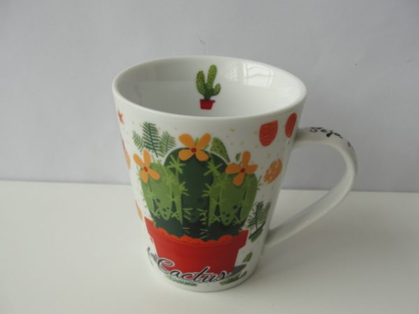 Caneca de Porcelana Cactus