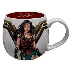 Caneca de Porcelana Mulher Maravilha