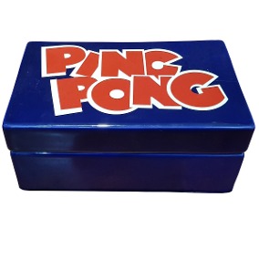 Caixa De Madeira Ciclete Ping Pong