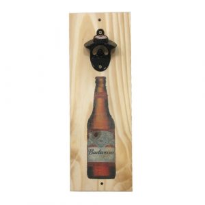 ABRIDOR DE PAREDE GARRAFA BUDWEISER