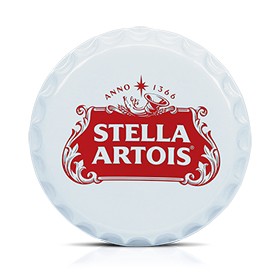 Placa Decorativa Redondo- Stella Artois