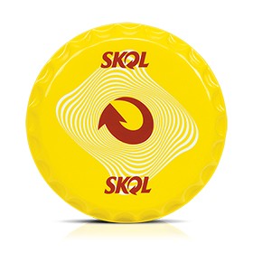 Placa Decorativa Redondo- Skol
