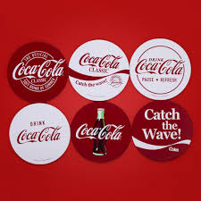 Porta Copos Em Cortiça- Coca Cola Classic