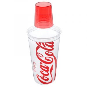 Coqueteleira Acrilica- Coca Cola