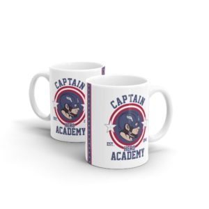 Caneca Porcelana Captain America