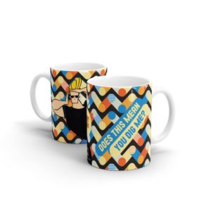 Caneca Ceramica Cartoon Johnny Bravo