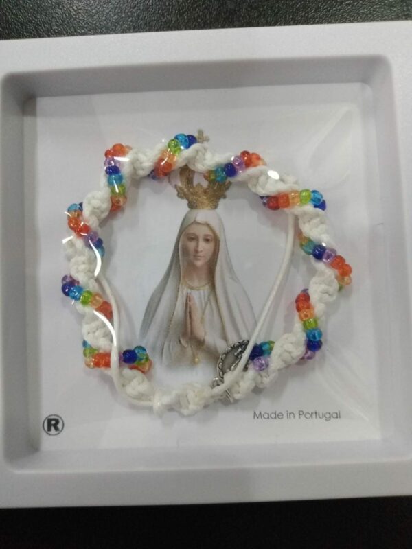 Pulseira Macrame Arco Nª Sra De Fatima