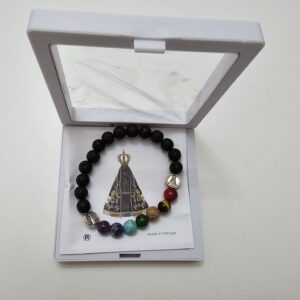 Pulseira Cristal Nª Sra De Fatima