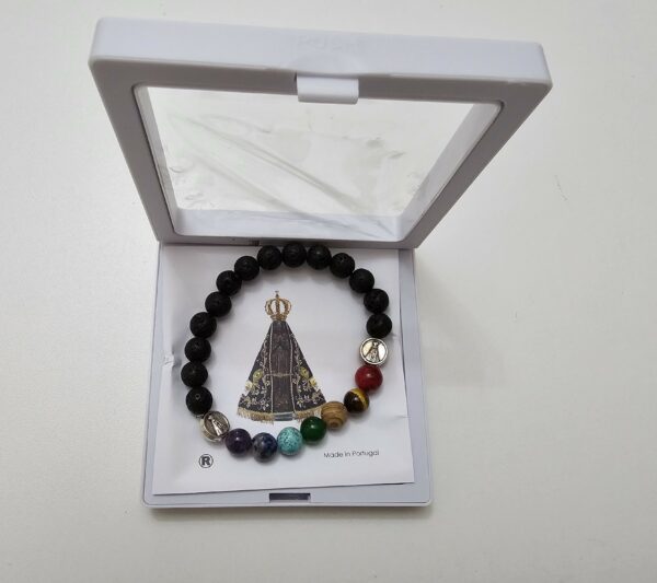 Pulseira Cristal Nª Sra De Fatima