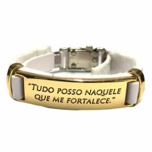 Pulseira de Metal Tudo Posso
