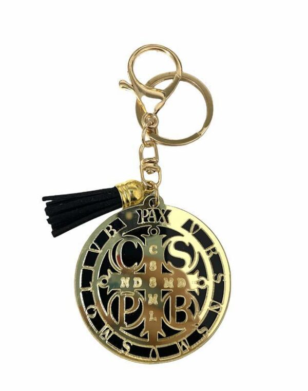 Chaveiro São Bento Dourado