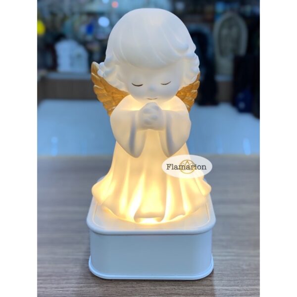 Luminária Anjo da Guarda Asa Dourada - Image 3