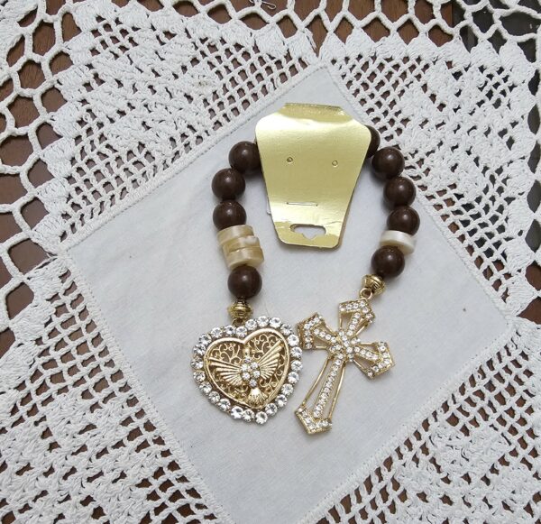 Dezena Decorativa Divino Marron