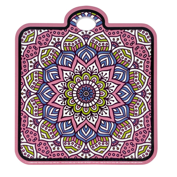 Quadrinhos Decorativos / Descanso de Panelas Mandala Flor de Lotus