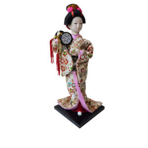 Boneca Japonesa Gueixa Artesanal Decorativa Serie 3