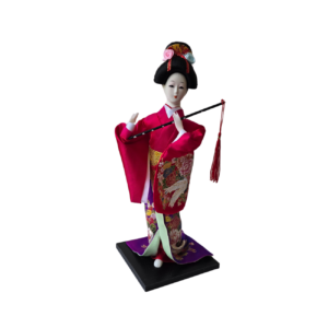 Boneca Japonesa Gueixa Artesanal Decorativa Serie 2