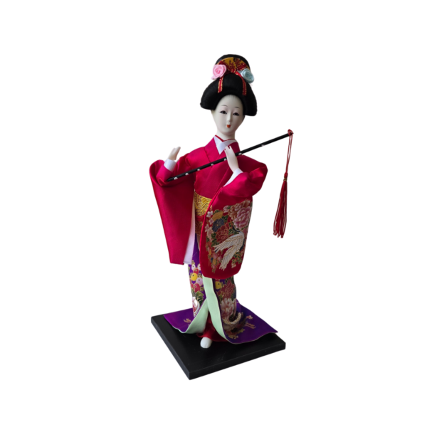 Boneca Japonesa Gueixa Artesanal Decorativa Serie 2