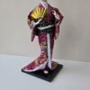Boneca Japonesa Gueixa Artesanal Decorativa Serie 2 - Imagem 3